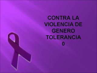 Contra la violencia de género, tolerancia cero | Sax.es