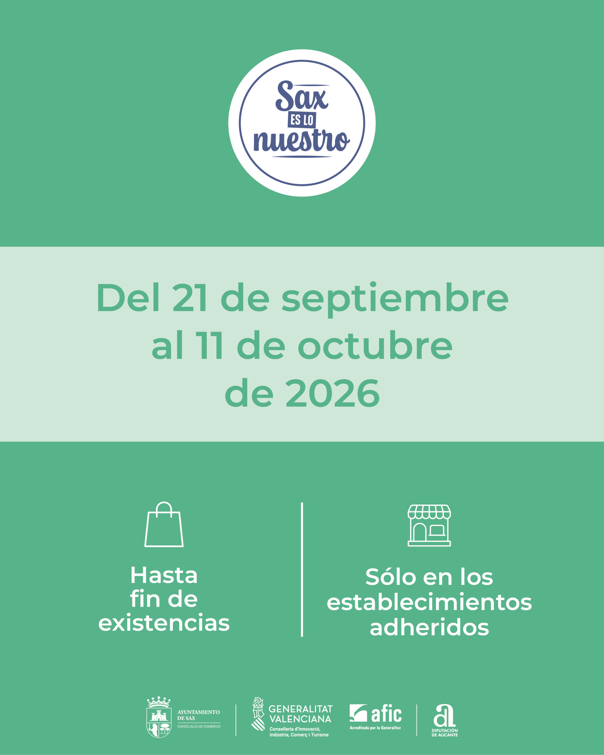 Panaderías campaña Sax se cuida