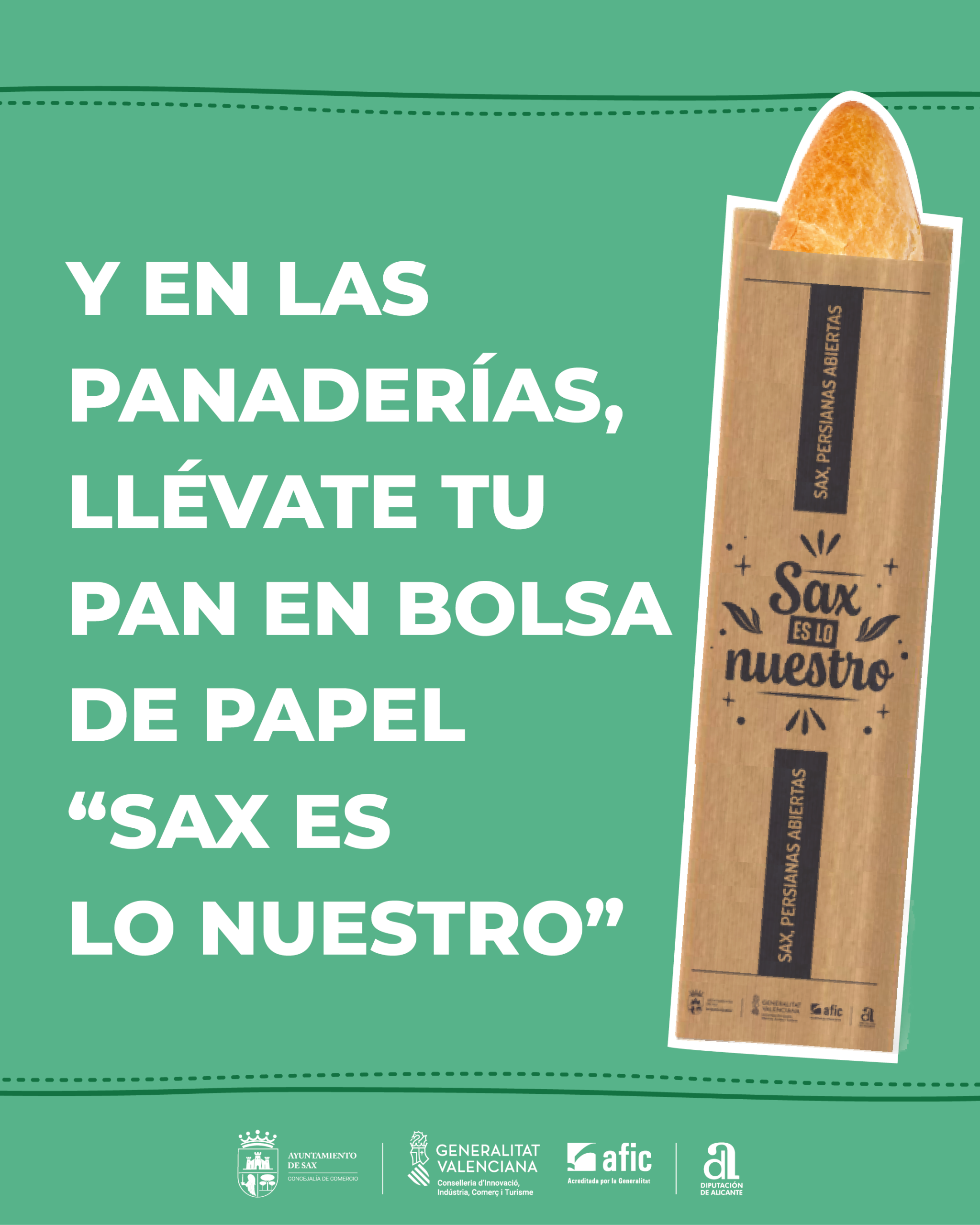 Bolsa de papel para panaderías
